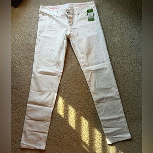 NWT Lilly Pulitzer White Skinny Jeans Size 6